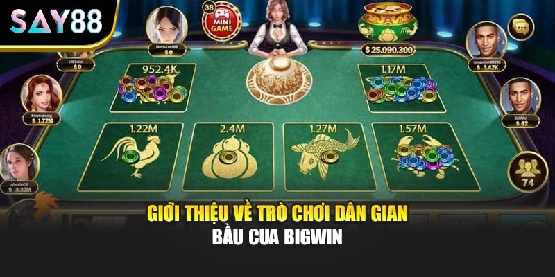 Giới thiệu về trò chơi dân gian bầu cua BigWin